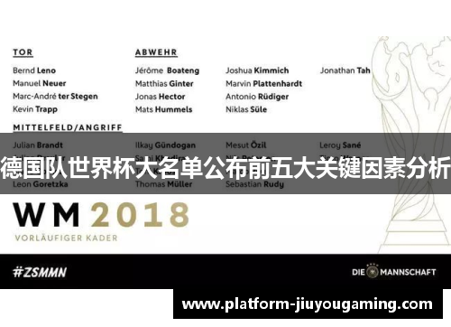 德国队世界杯大名单公布前五大关键因素分析